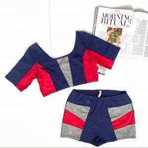 Free People Movement Six Pack Set Navy Combo